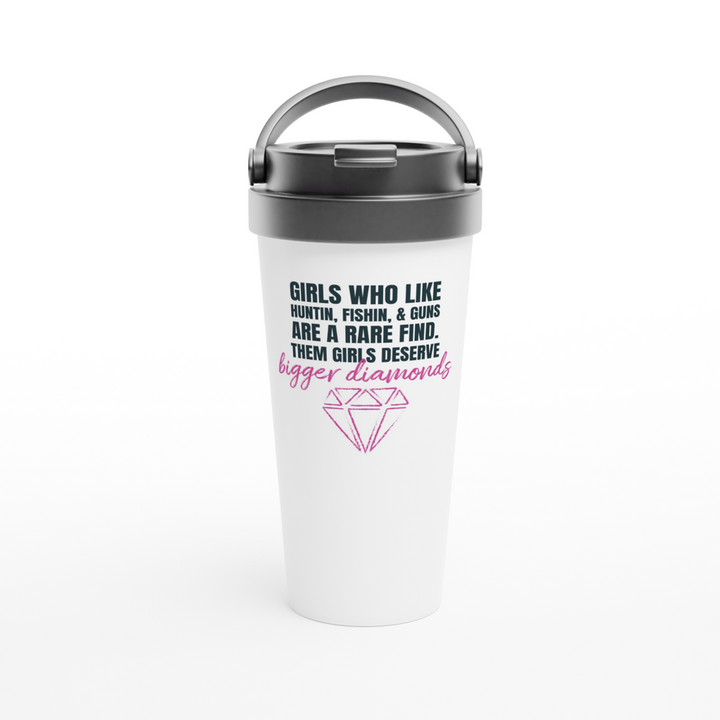 Travel Mug - Diamonds